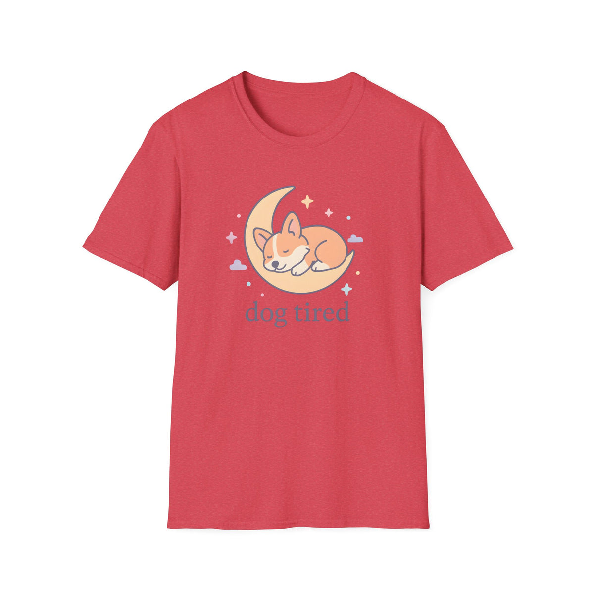 Sleeping Dog on Moon T-Shirt