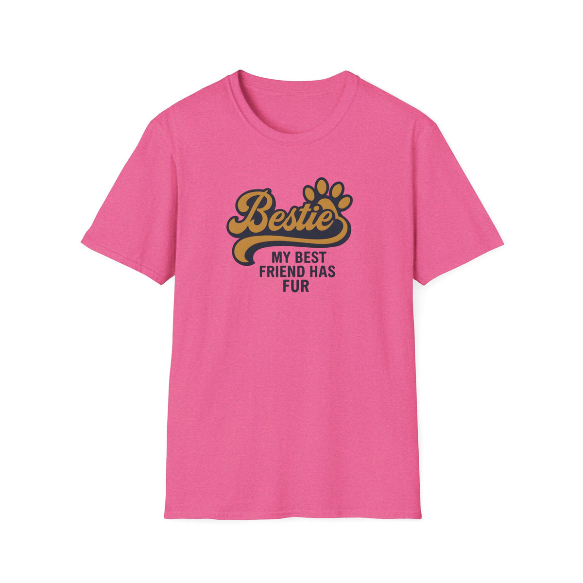 Bestie Fur Friend T-Shirt