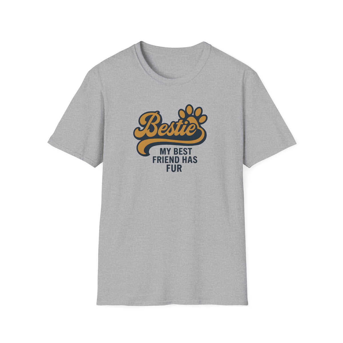 Bestie Fur Friend T-Shirt